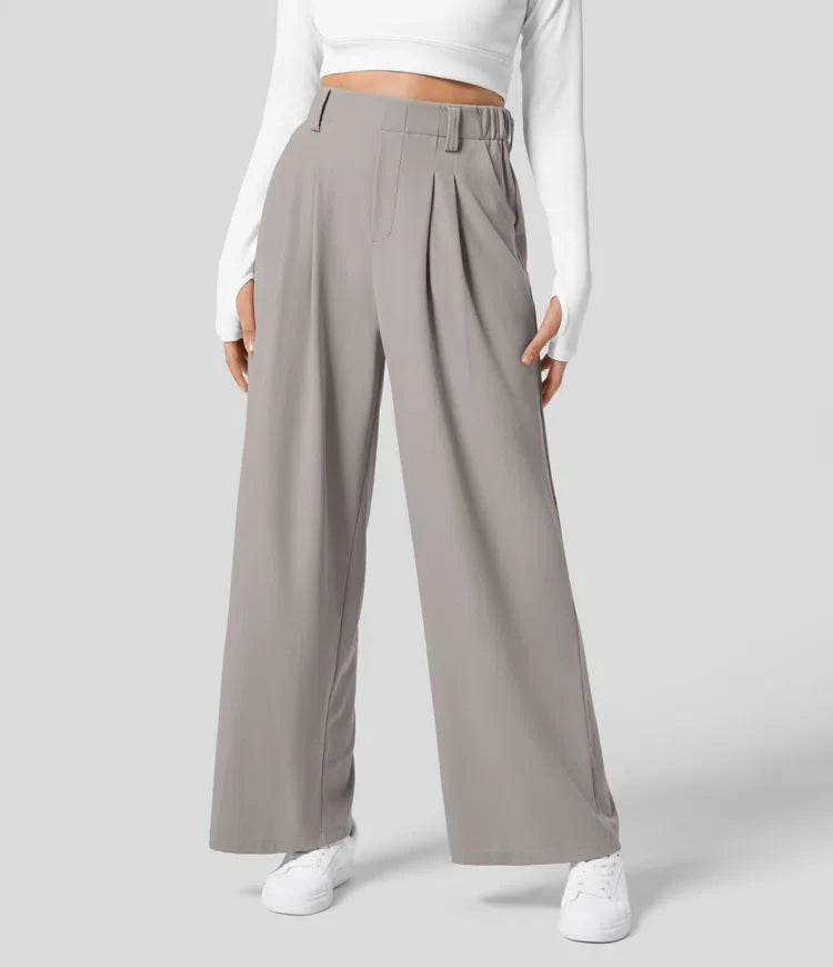 Lucrilla™- High Waisted Casual Pants