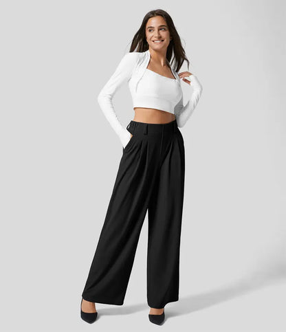 Lucrilla™- High Waisted Casual Pants