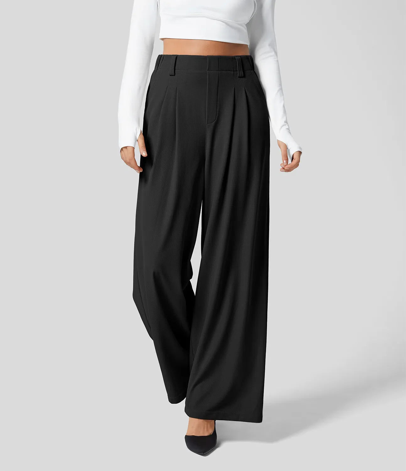 Lucrilla™- High Waisted Casual Pants