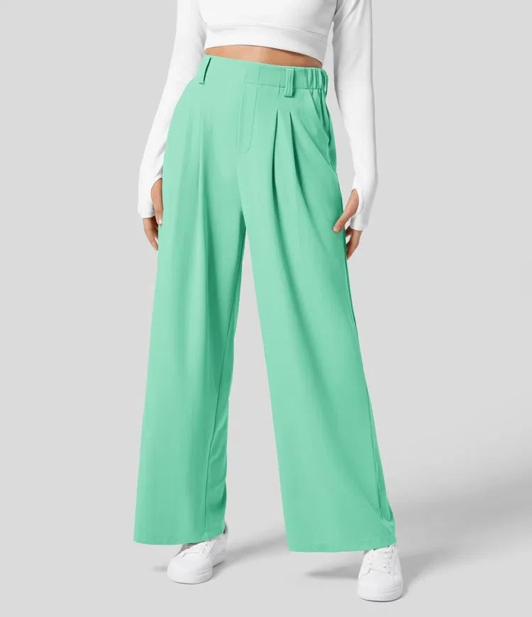 Lucrilla™- High Waisted Casual Pants