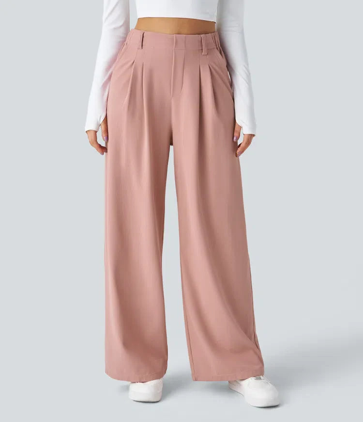 Lucrilla™- High Waisted Casual Pants